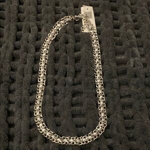 Elegant Silver Chain Belt